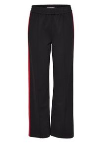 Only, Dames Pantalon, vuurrood / zwart