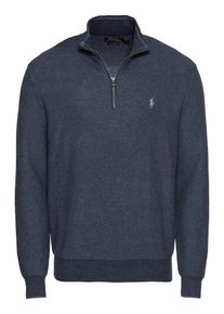Polo Ralph Lauren, Heren Trui 'LS HZ-LONG SLEEVE-SWEATER', navy