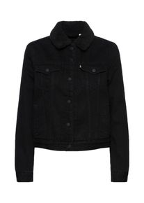 Levi's LEVI'S, Dames Tussenjas 'ORIGINAL SHERPA TRUCKER', zwart