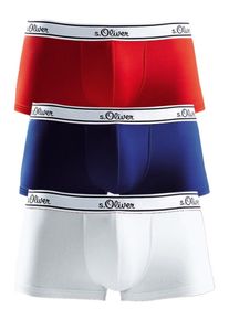 s.Oliver RED LABEL, Heren Boxershorts, blauw / rood / wit