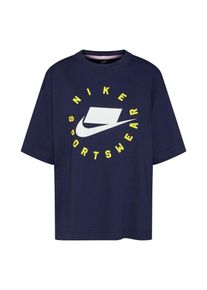 Nike Sportswear, Dames Oversized shirt 'W NSW NSW TOP SS', blauw