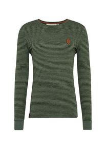 Naketano, Heren Shirt 'Hosenpuper Langen', groen / zwart