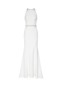 Chi Chi London, Dames Avondjurk 'HANNAH', wit