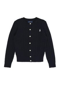 Polo Ralph Lauren, Meisjes Sweatvest 'MINI CABLE-TOPS-SWEATER', navy
