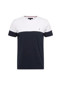 Tommy Hilfiger, Heren Shirt, donkerblauw / wit