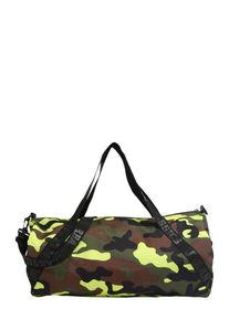 Urban Classics, Heren Weekendtas, geel / groen / zwart