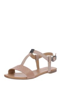 Esprit, Dames Sandalen met riem 'Pepe Woven', rosé