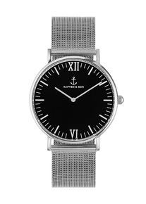 Kapten & Son Kapten & Son, Dames Analoog horloge 'Campus', zwart / zilver
