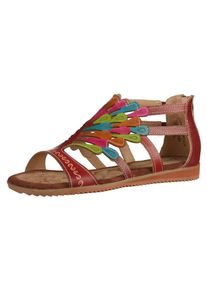 Laura Vita, Dames Sandalen met riem, rood