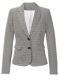 Peter Hahn, Dames Blazers, zwart / wit