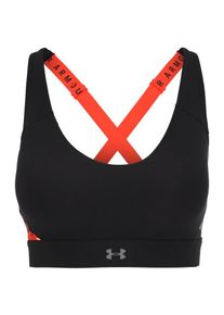 Under Armour, Dames Sport bh 'Balance', rood / zwart / wit