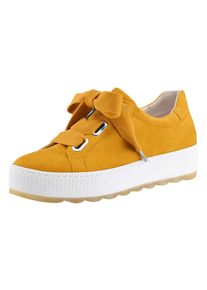 Gabor, Dames Veterschoen, goudgeel