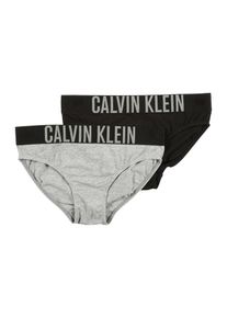 Calvin Klein, Meisjes Onderbroek, grijs / zwart