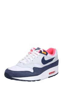 Nike Sportswear, Dames Sneakers laag 'Air Max 1', navy / lichtgrijs / pink / wit