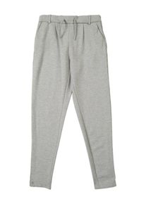 KIDS Only, Meisjes Broek 'konPOPTRASH SPORT GLITTER TAPE PANT', lichtgrijs / grijs gemêleerd