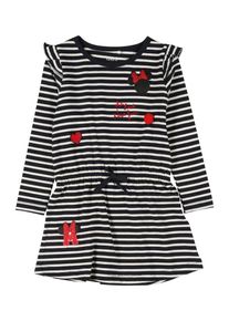 name it, Meisjes Jurk 'NMFMINNIE', blauw / rood / wit