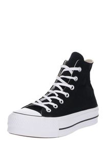 Converse, Dames Sneakers hoog 'CHUCK TAYLOR ALL STAR LIFT', zwart / wit