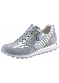 Gabor, Dames Sneakers laag, grijs / zilver