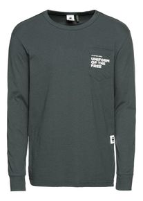 G-Star Raw, Heren Shirt 'Graphic 7 pocket r t l\s', basaltgrijs / wit