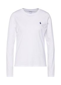Polo Ralph Lauren, Dames Shirt 'LS T W PP-LONG SLEEVE-KNIT', wit