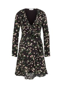EDITED, Dames Jurk 'Ellie', rood / zwart / wit