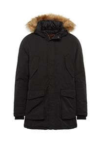 Review, Heren Winterparka 'ANORAK RGLN FUR', zwart