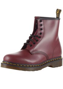 Dr. Martens, Heren Veterboots 'Eye Boot Smooth', antraciet / bourgogne