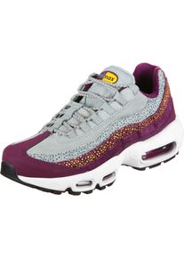 Nike Sportswear, Dames Sneakers laag 'Air Max 95 Premium', pastelblauw / geel / bordeaux