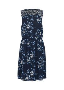 Véro Moda VERO MODA, Dames Jurk 'SHEA', lichtblauw / donkerblauw / wit
