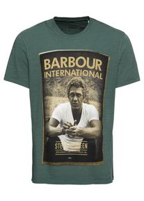 Barbour International, Heren Shirt 'Relax Tee', kaki