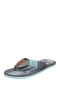Tommy Hilfiger, Heren Sandalen 'BADGE TEXTILE BEACH SANDAL', grijs