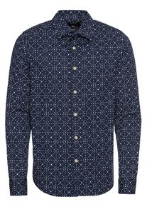 G-Star Raw, Heren Overhemd 'Core super slim shirt l\s', donkerblauw