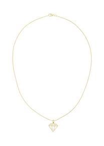 SO COSI, Dames Ketting 'Diamonds are a girl's best friend', goud