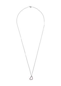 SO COSI, Dames Ketting 'SHAPE OF MY HEART', pink / zilver