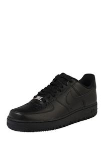 Nike Sportswear, Heren Sneakers laag 'Air Force 1', zwart