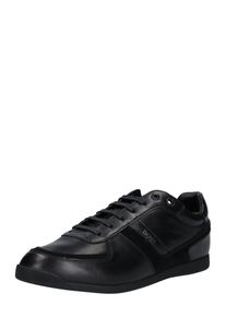 BOSS, Heren Sneakers laag 'Glaze', zwart