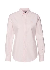 Polo Ralph Lauren, Dames Blouse, rosa / wit