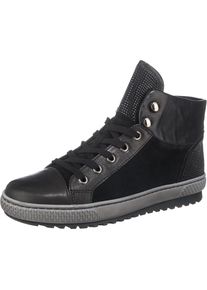 Gabor, Dames Sneakers hoog, zwart