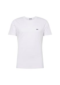 Denham, Heren Shirt 'CREW TEE MOJ', wit