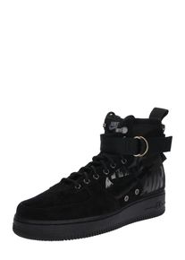 Nike Sportswear, Heren Sneakers hoog 'SF Air Force 1 Mid', zwart