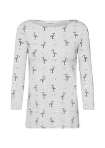EDC by Esprit, Dames Shirt 'simple AW group T-Shirts', lichtgrijs / gemengde kleuren