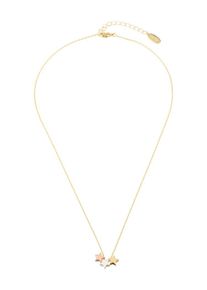 Orelia, Dames Ketting 'Three little stars', goud