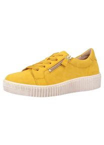 Gabor, Dames Sneakers laag, geel