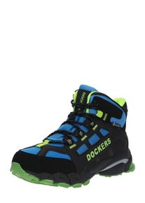 Dockers by Gerli, Jongens Lage schoen '43DD701', blauw / neongroen / zwart