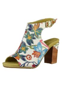 Laura Vita, Dames Sandaal, gemengde kleuren / wit