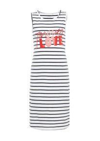 name it, Meisjes Jurk, kobaltblauw / rood / wit