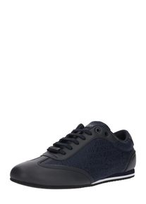 BOSS, Heren Sneakers laag 'Lighter_Lowp_logo', nachtblauw