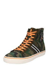 Polo Ralph Lauren, Heren Sneakers hoog 'Solomon II', olijfgroen