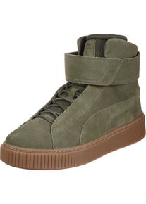 Puma, Dames Sneakers hoog 'Platform Mid OW W', olijfgroen