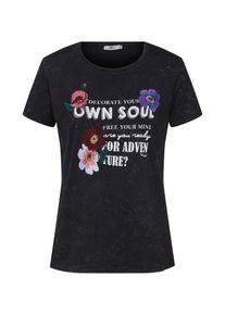 LTB, Dames Shirt 'FIPOZE T/S', zwart